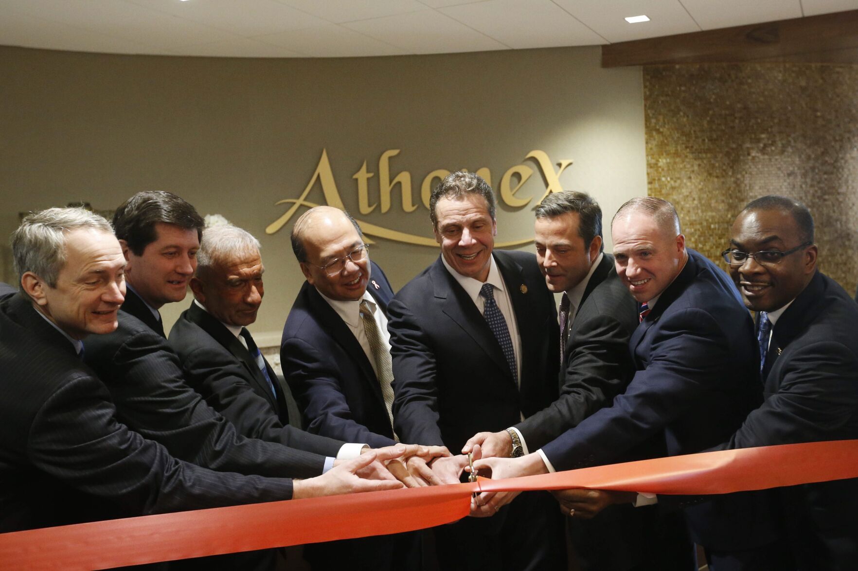 Gov. Andrew Cuomo tours Athenex site